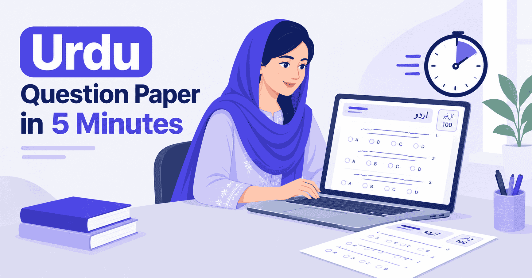 Urdu Question Paper Maker: How to Make a Test Paper in 5 Minutes